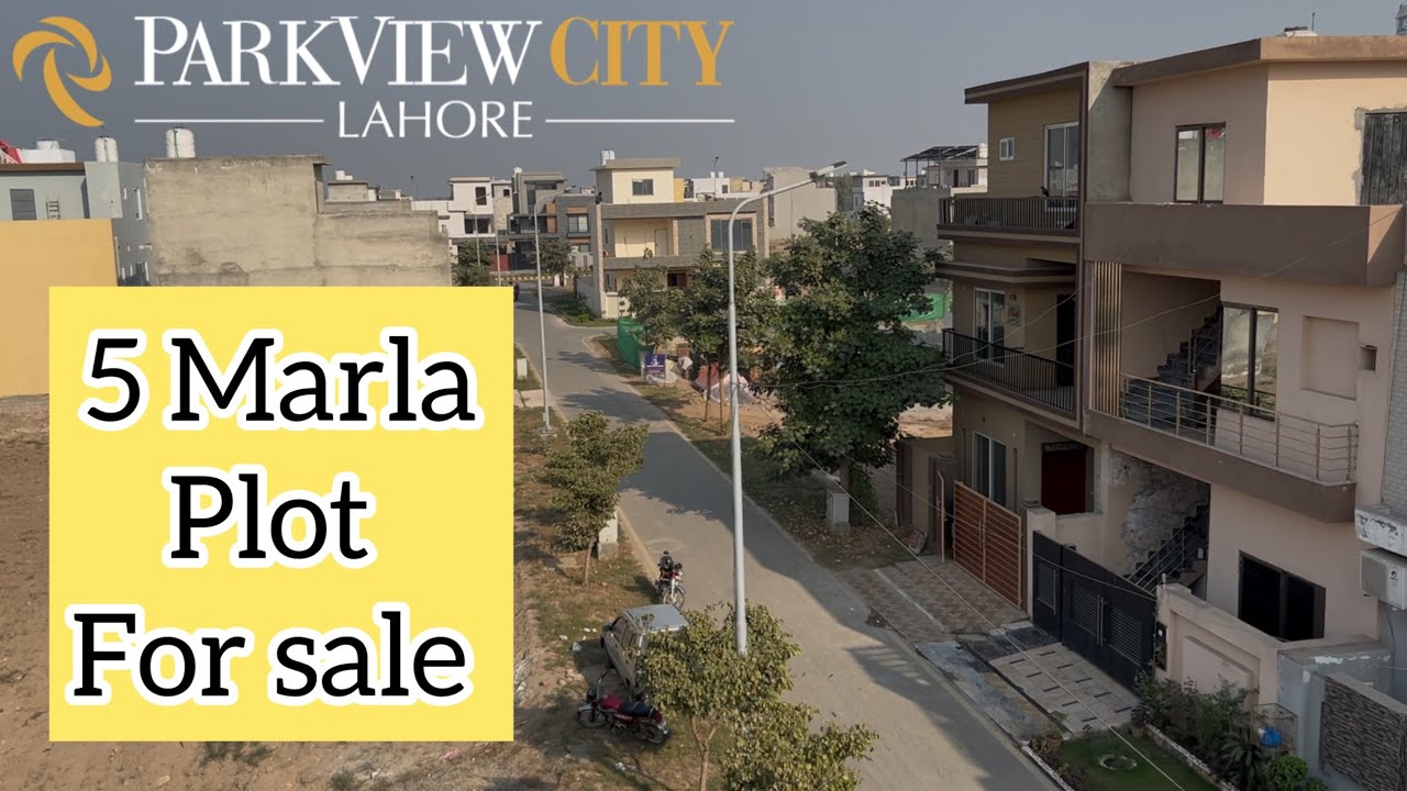 5 MARLA PLOT FOR SALE ||  PLATINUM BLOCK ||   PARK VIEW CITY LAHORE 03094715579