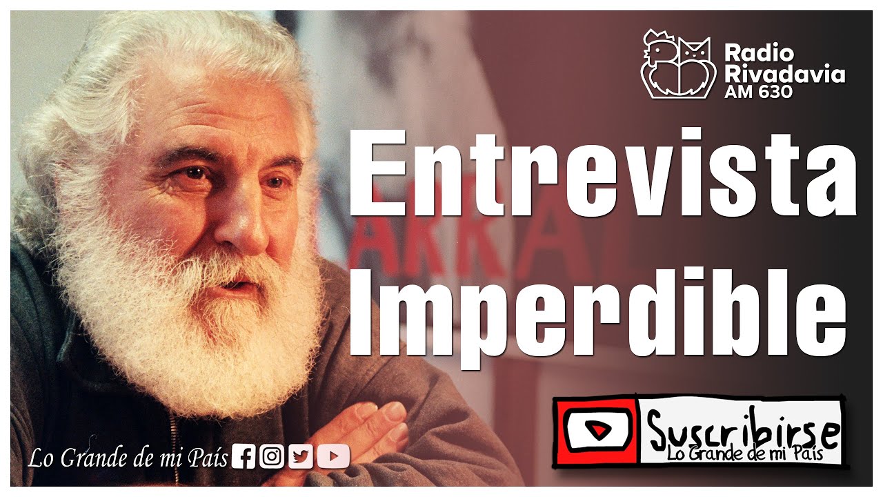 #JoseLarralde# | ENTREVISTA Radio Rivadavia Noviembre 2024 por: Jorge Pizarro.