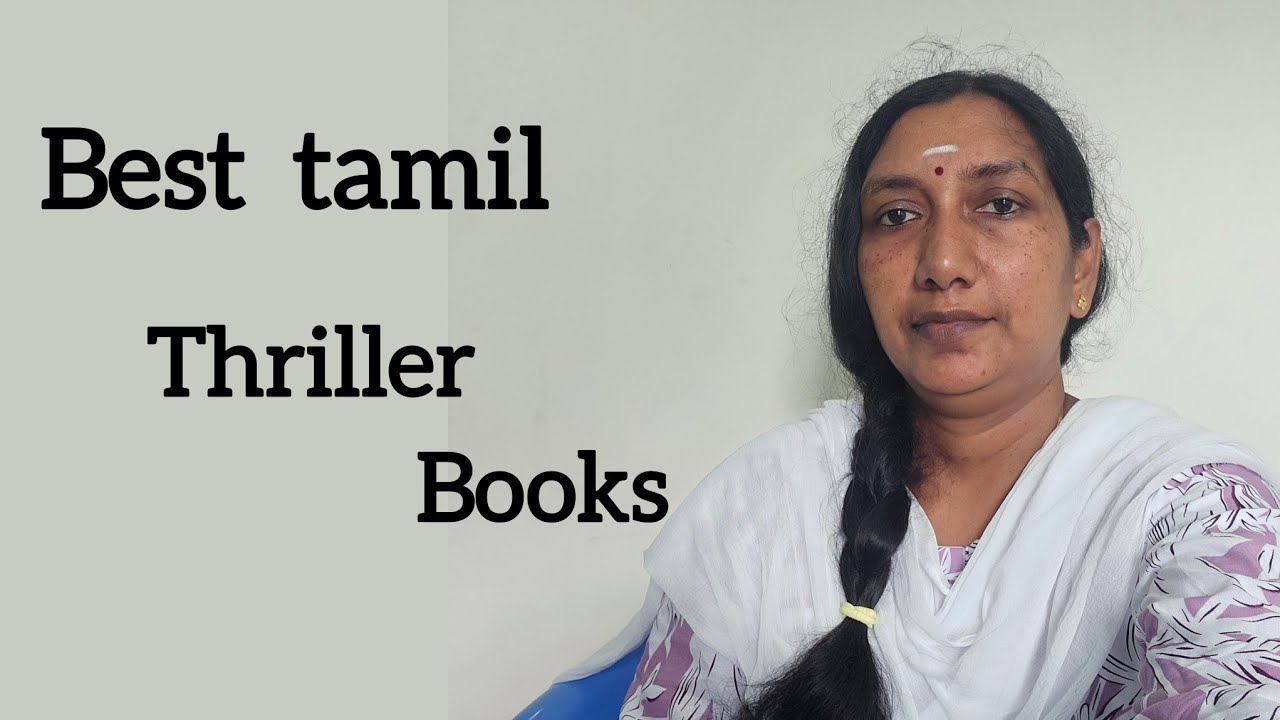 Top 5  tamil thriller author | 2025 reads | thriller books | book recommendations | tamil puthagam