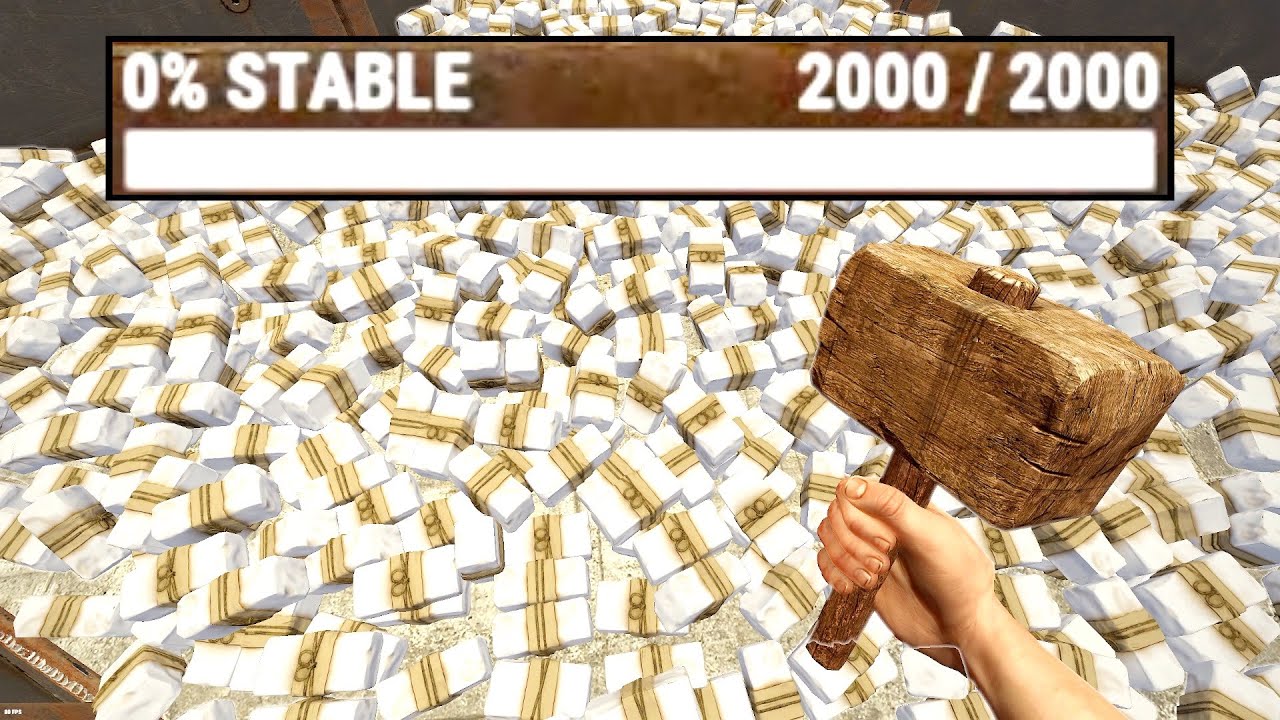 i ACCIDENTALLY found 2000 EXPLOSIVES using only a HAMMER!!!