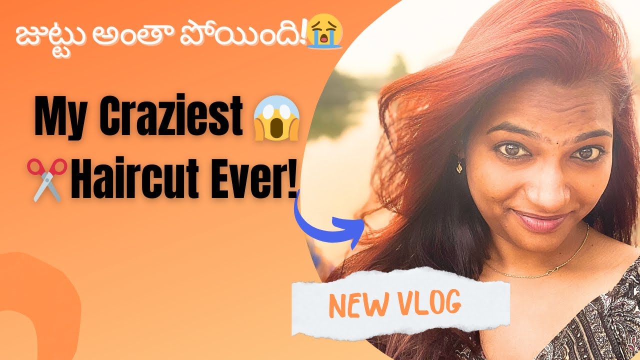 How I Done my Layer Haircut to Remove Split Ends | Salon Experience Vlog😱✂️😿
