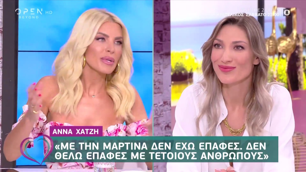 Μαρτίνα: Το GNTM δεν με βοήθησε στη δουλειά μου - Ευτυχείτε! 2/7/2020 | OPEN TV