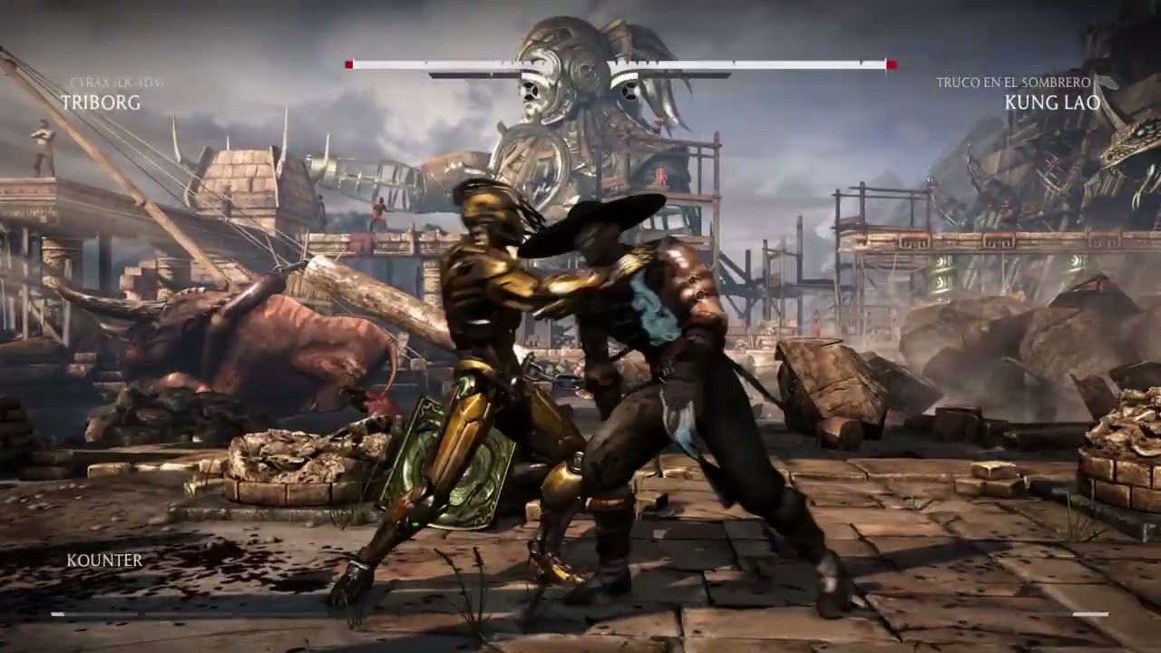 Mortal Kombat XL Cyrax Vs Kung Lao