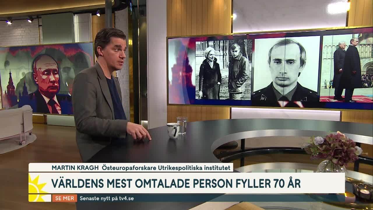 Putin fyller 70: Så växte han upp till att bli världens mest omtala… | Nyhetsmorgon | TV4 & TV4 Play