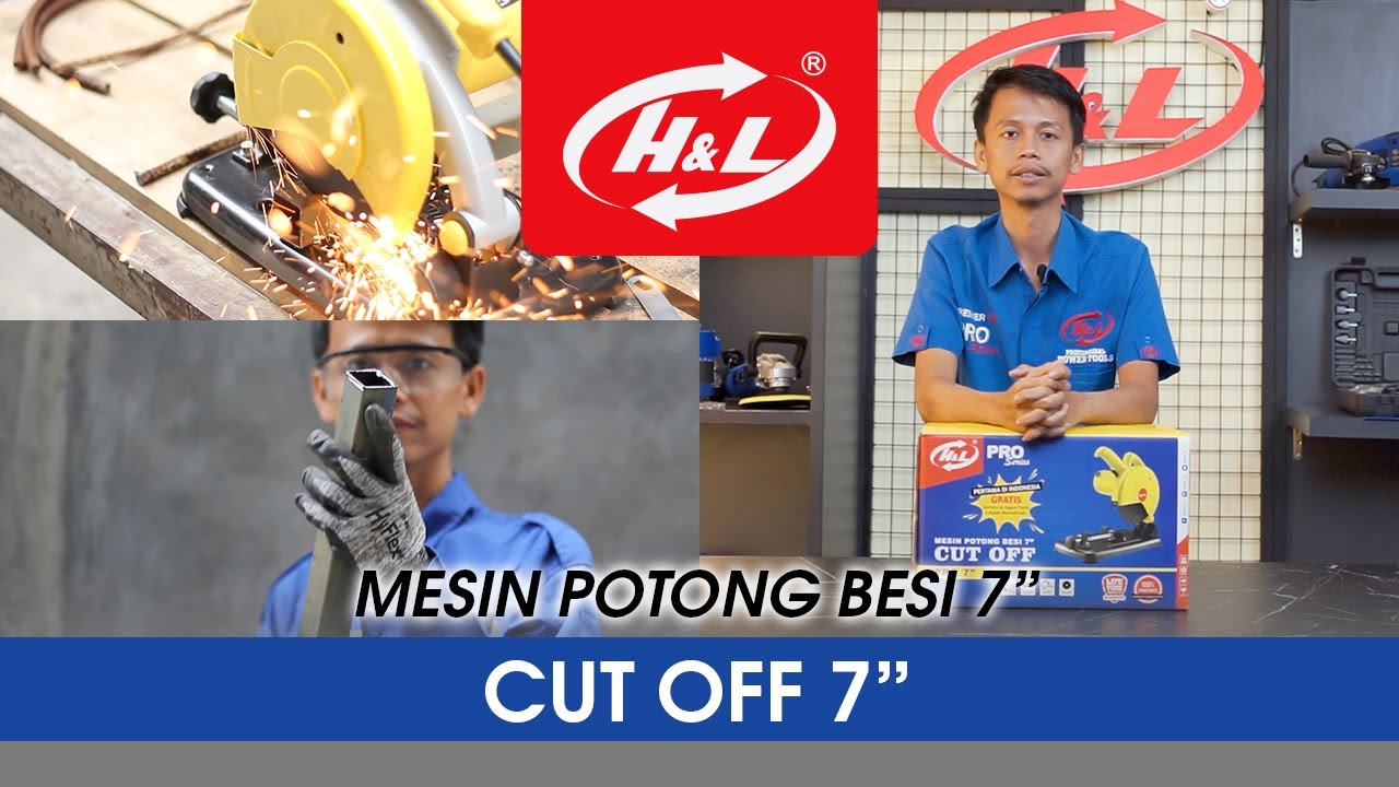 YAKIN, GAK MAU COBA MESIN POTONG BESI INI ?? Review Cut Off PRO 7 inch Mesin HL