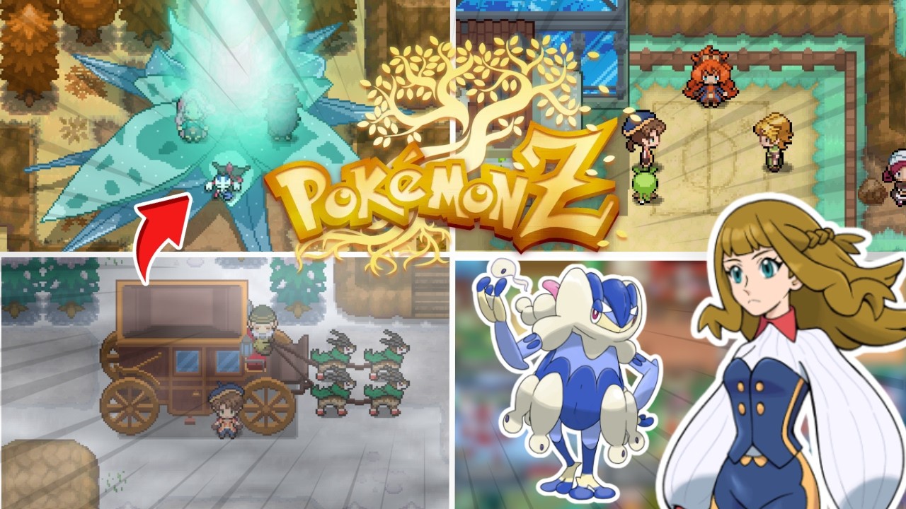 POKEMON Z COMPLETO NUEVAS MEGAS 12 GIMNASIOS NUEVOS POKEMON