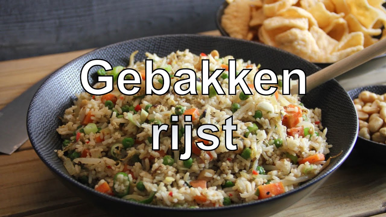 Gebakken rijst maken