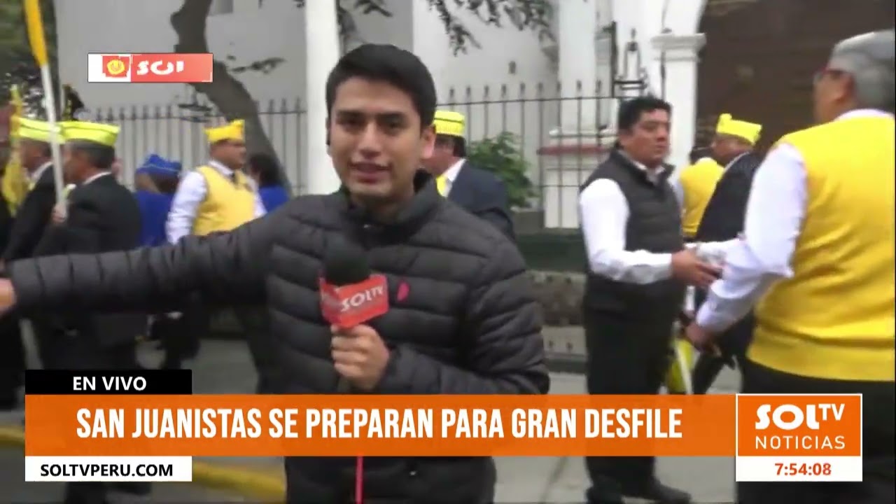 Trujillo: Sanjuanistas se preparan para emblemático desfile