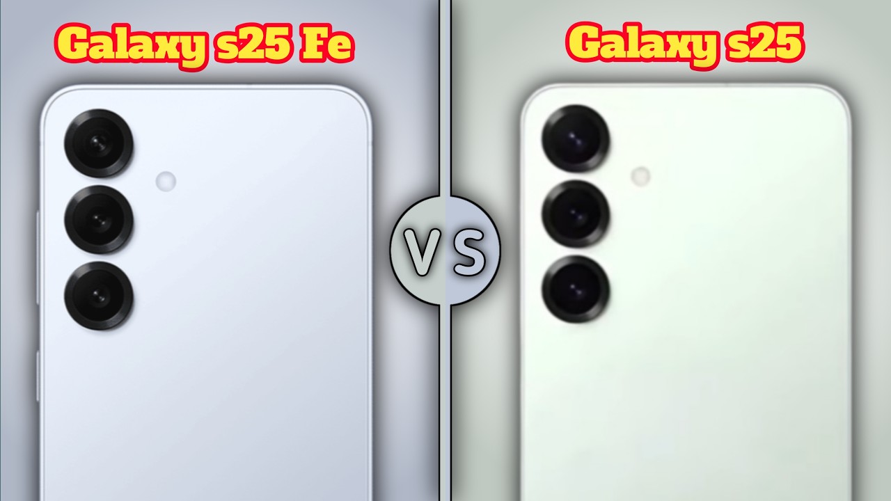Samsung Galaxy S25 FE vs Galaxy S25 ⚡ Full Comparison | Price, Camera & Performance