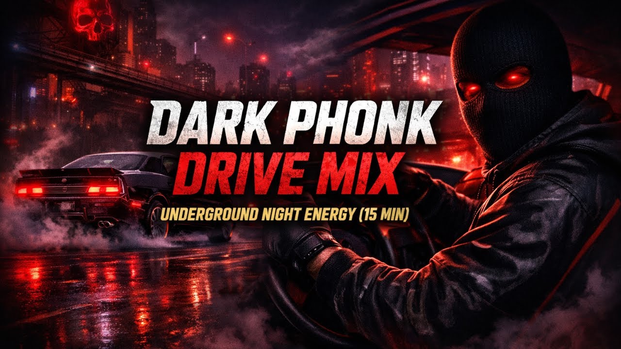 Dark Phonk Drive Mix – Underground Night Energy (15 Min)