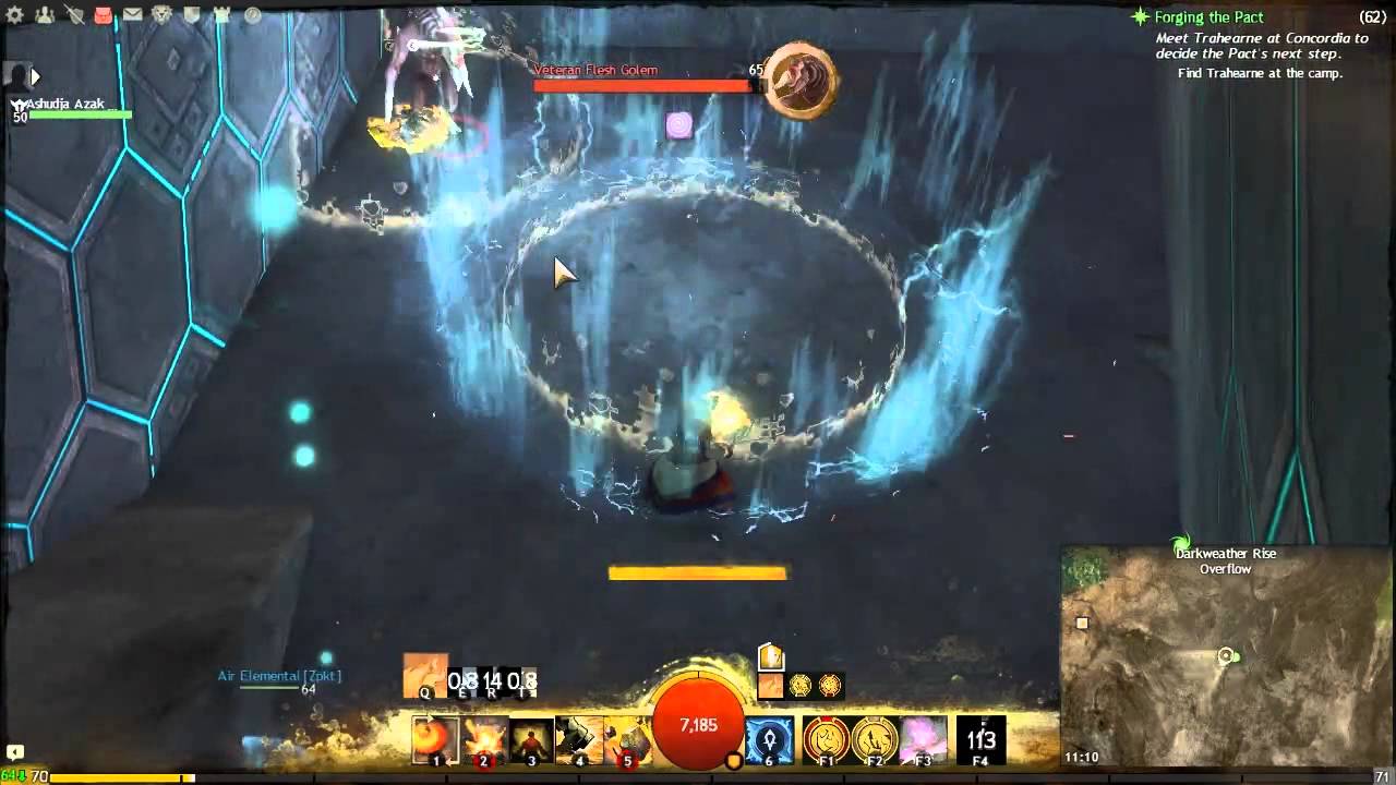 GW2 - Jumping Puzzle in Sparkfly Fen Darkweather Rise
