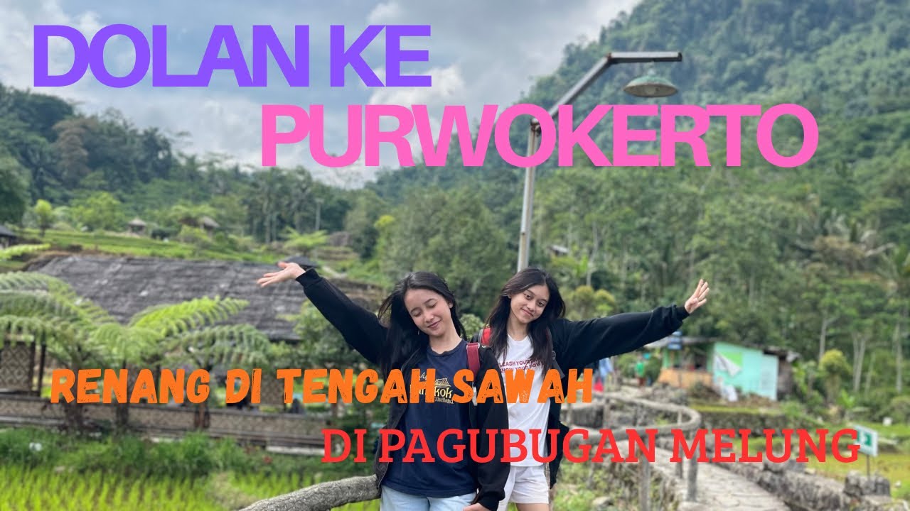 Dolan Purwokerto, renang tengah sawah di Pagubugan Melung