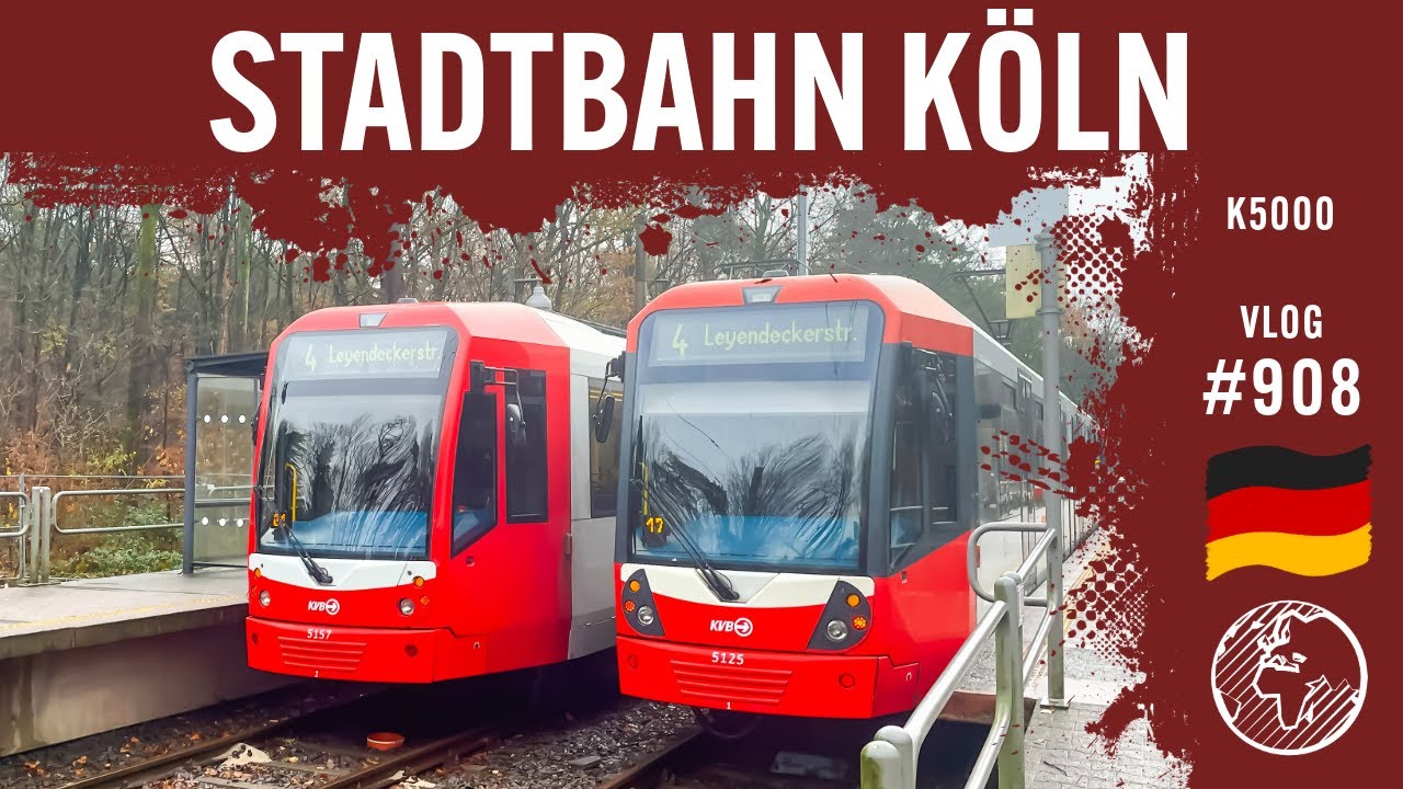 Mit der Stadtbahn Köln nach Schlebusch | TripReport | Vlog 908