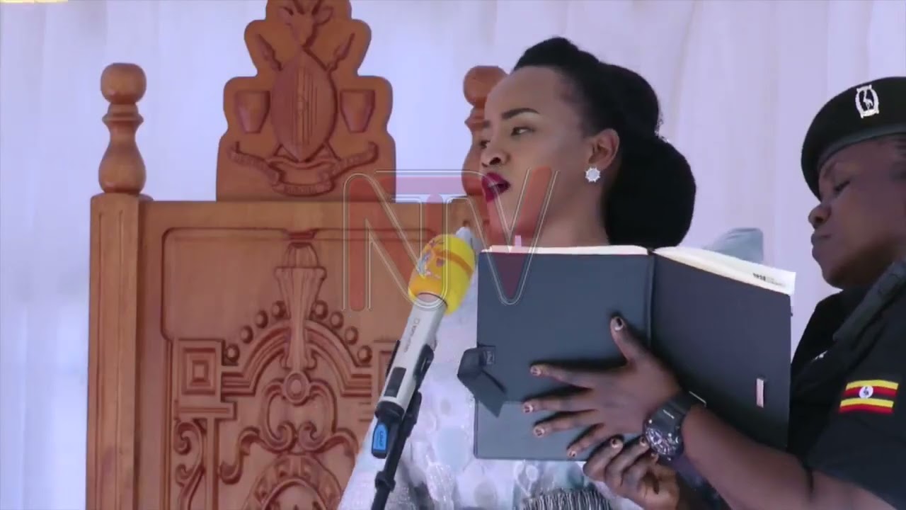 Busoga queen makes her first public appearance