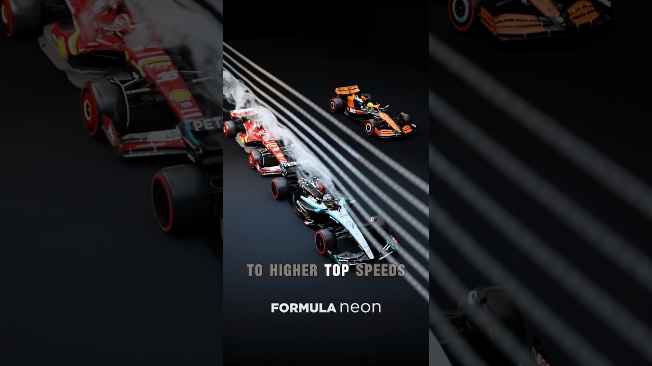Освоение слипстрима: секретное оружие скорости Формулы-1 🏎💨 #f1 #шорты #формула1