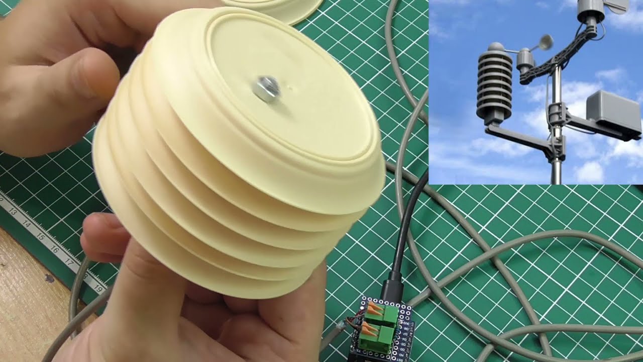 Защита термометра от солнца или опять про метеостанции на ардуино