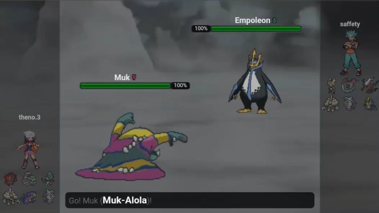 Pokémon Showdown - theno.3 vs saffety 