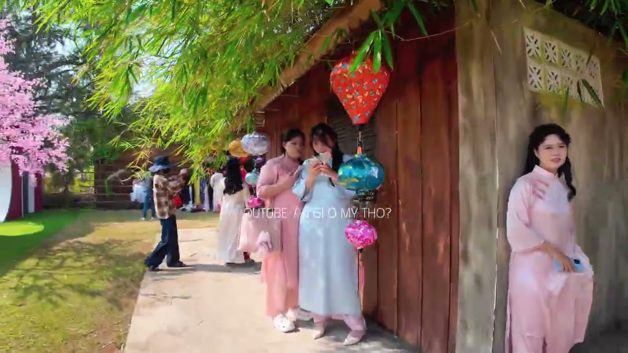 Mỹ Tho | Dạo full địa điểm chụp hình siêu HOT mỗi năm AO SEN GÒ ME