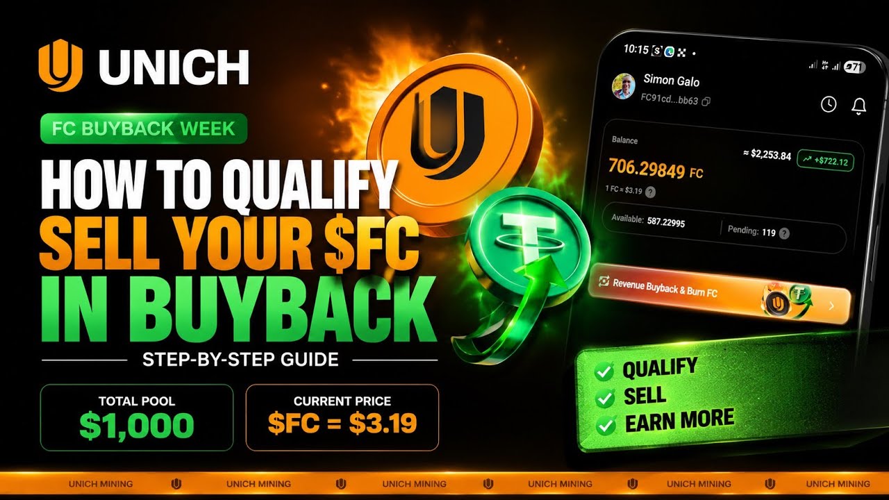 🚨 Unich FC Buyback Is LIVE! How to Qualify & Sell Your FC Coins This Week ($1,000 Pool)🔥
