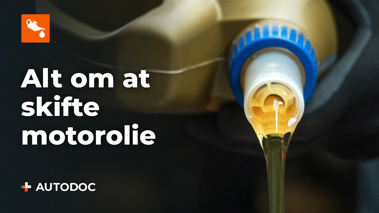 Hvornår, hvorfor og hvordan man skifter motorolie | AUTODOC tips