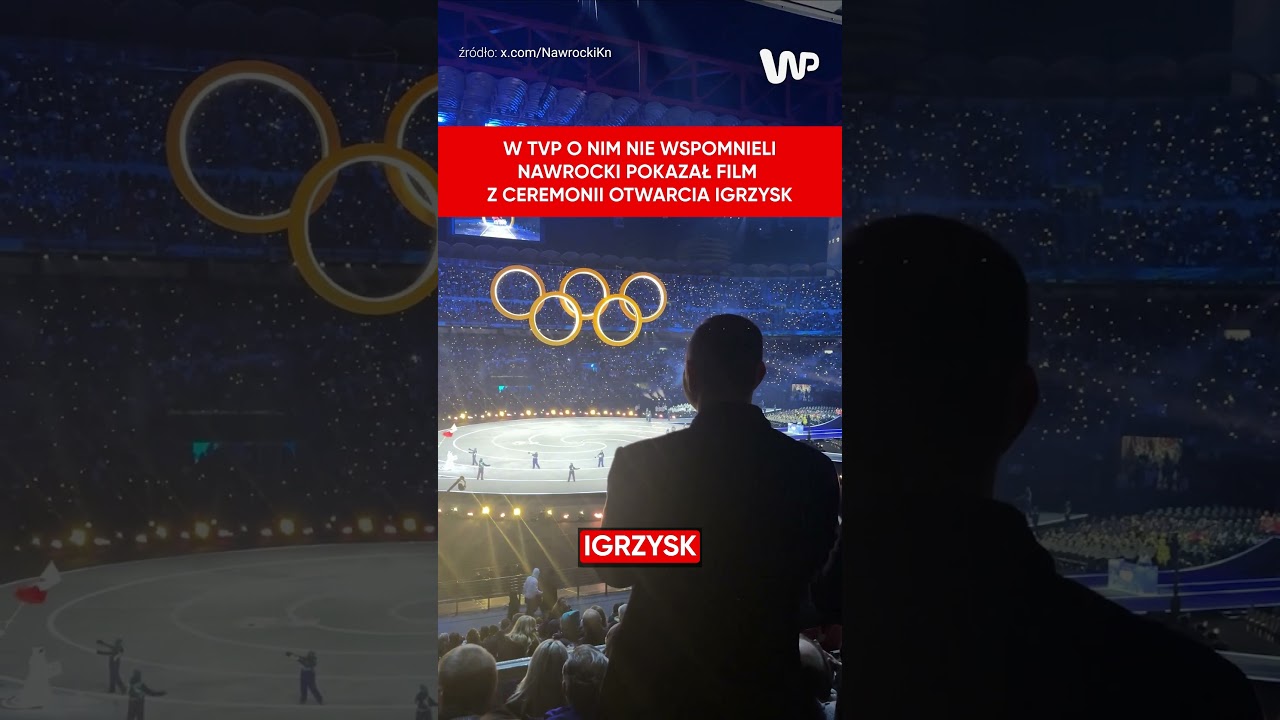 W TVP o nim nie wspomnieli  Nawrocki pokazał film z ceremonii otwarcia igrzysk
