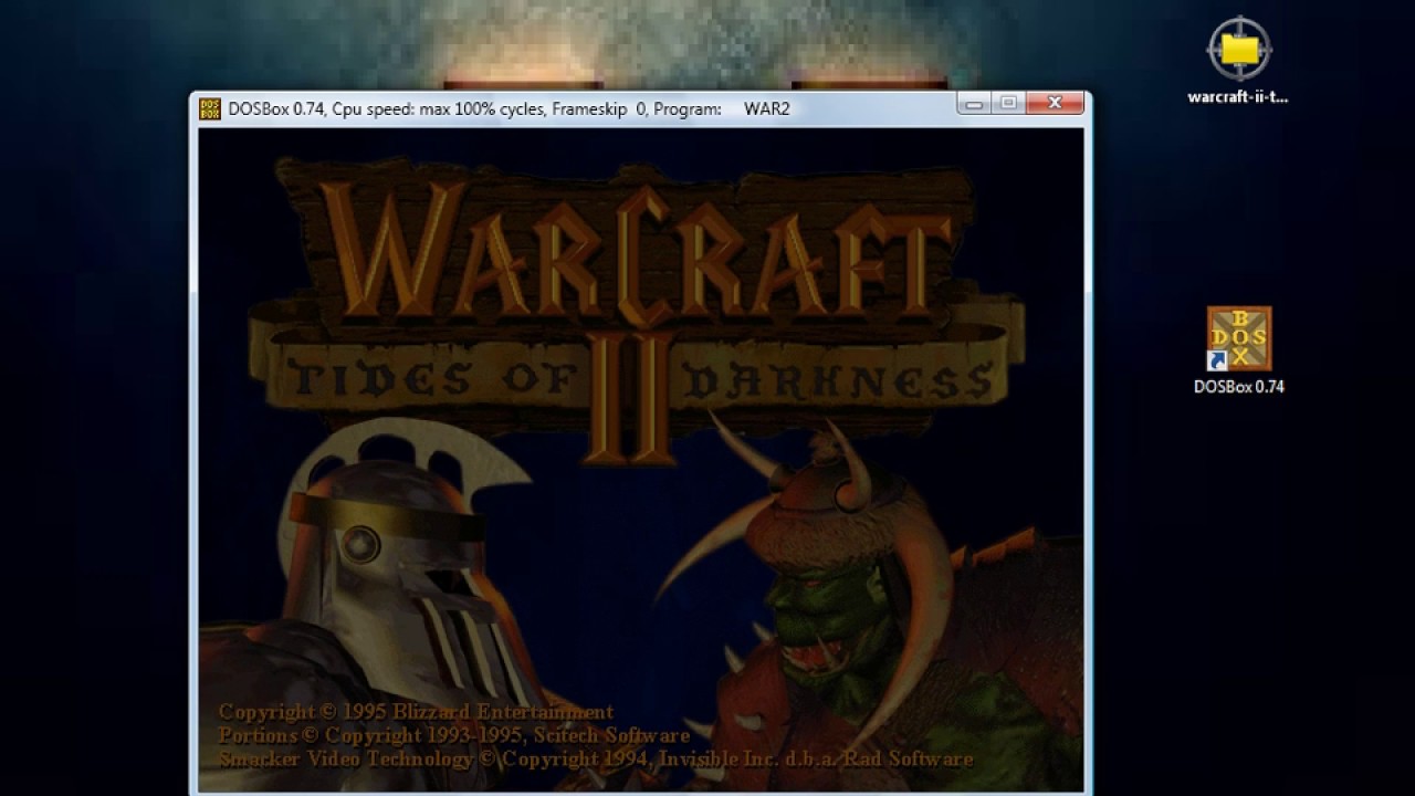 How to play Warcraft 2 WITHOUT CD