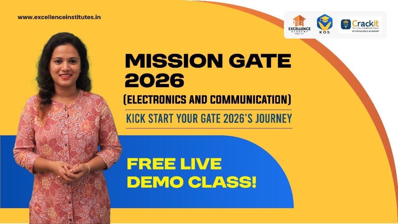 GATE ECE 2026 | PREPARATION STRATEGIES | NETWORK THEORY | MALAYALAM | EXCELLENCE ACADEMY | PYQs