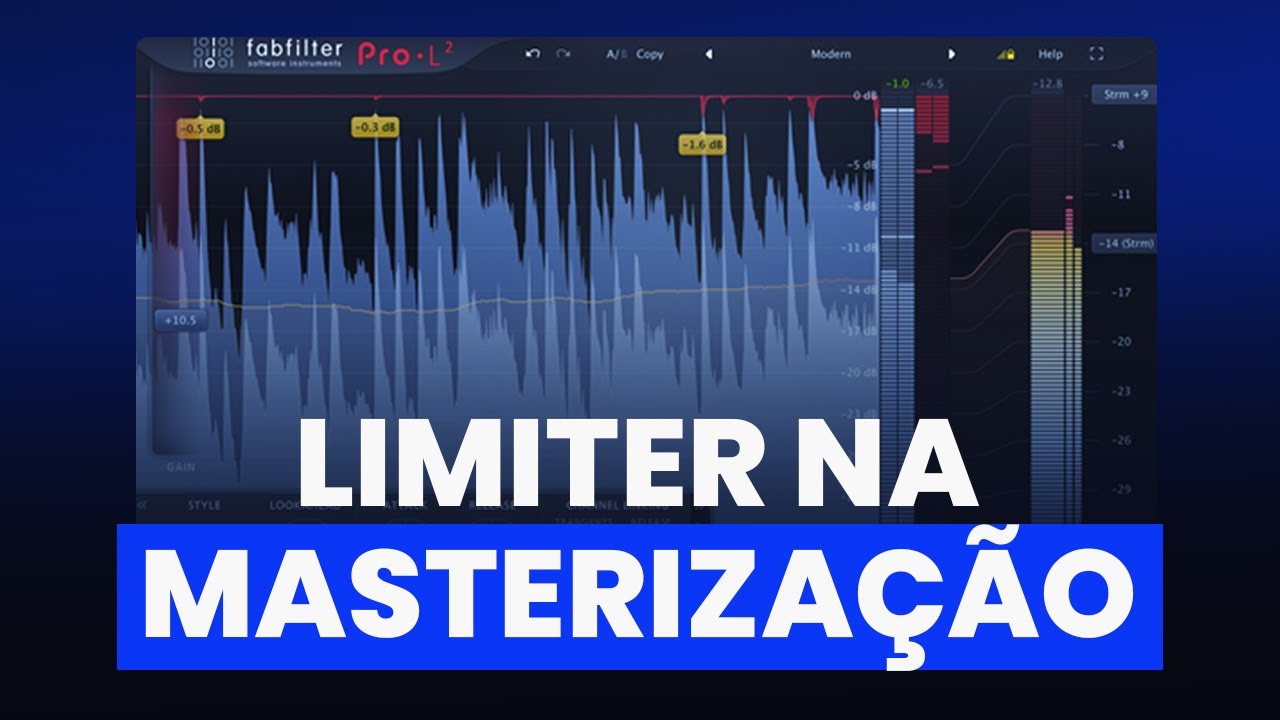 LIMITER NA MASTERIZAÇÃO | APRENDA DE UMA VEZ POR TODAS