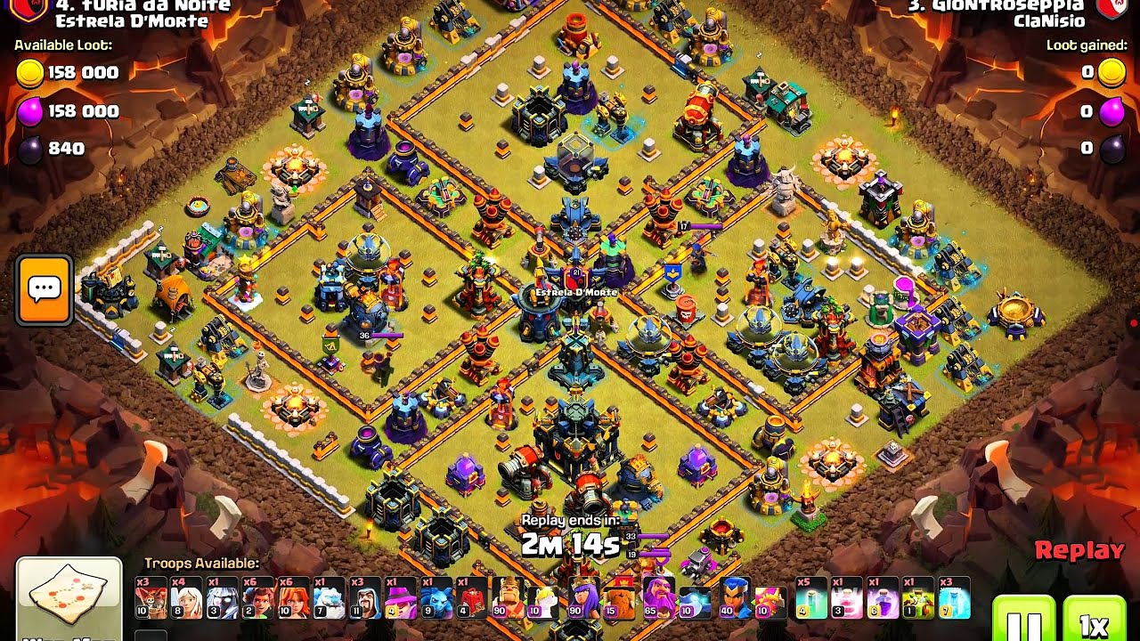 [CoC] TH15 vs TH17 - Root Rider Strategy