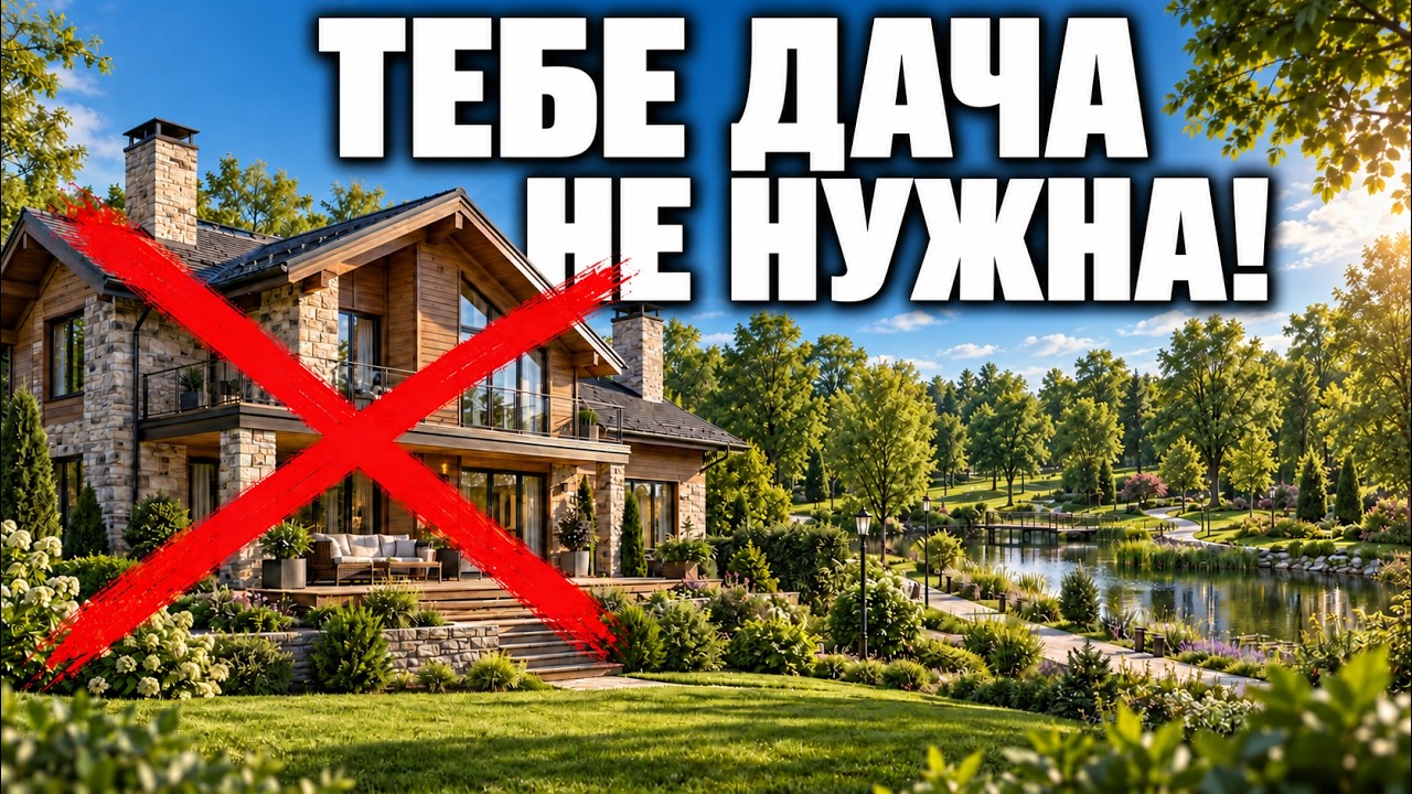 ТЕПЕРЬ ДАЧА НЕ НУЖНА!!!