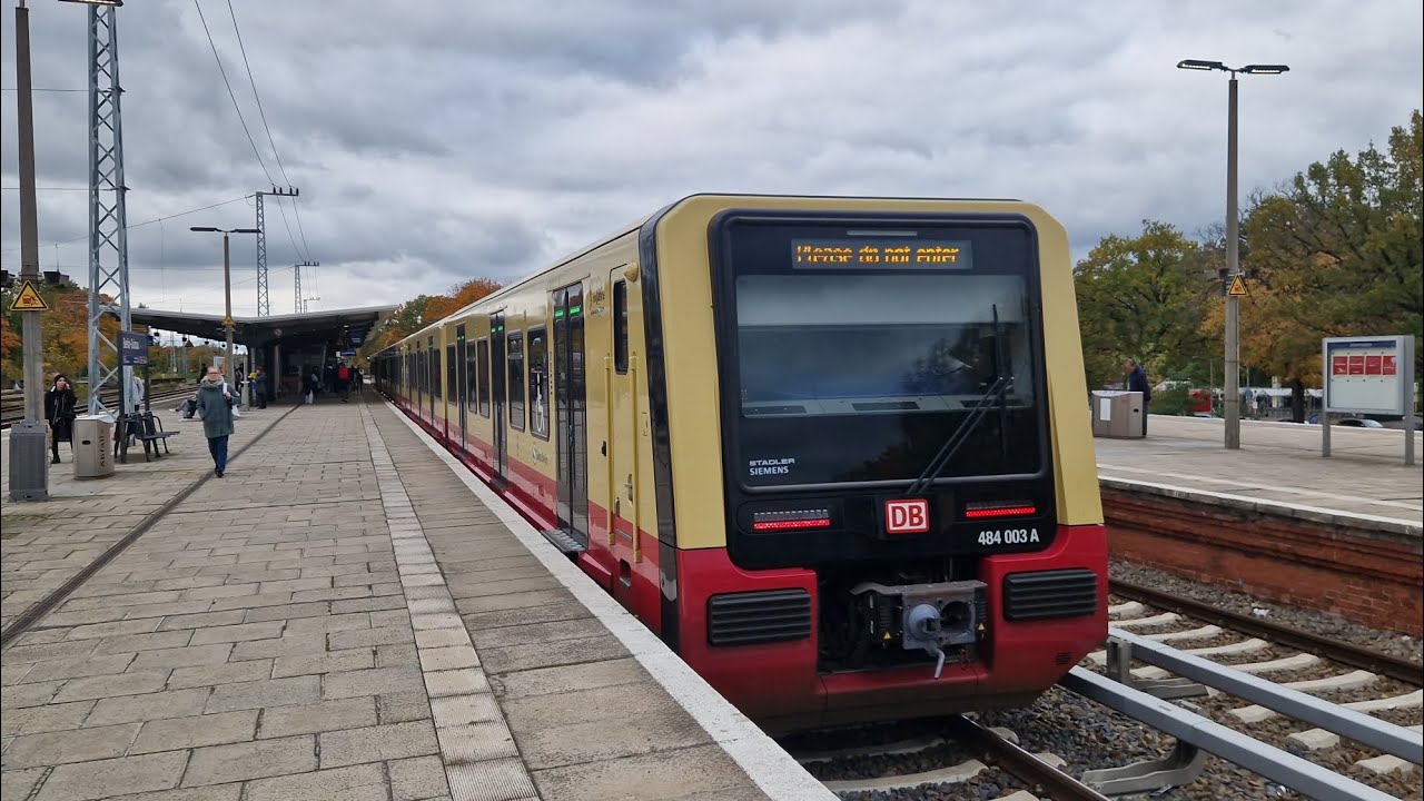 S-Bahn Berlin | Mitfahrt in der S85 von Warschauer Straße bis Grünau in der BR 484 003 A