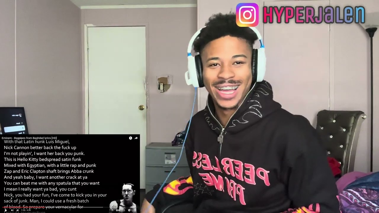 EMINEM-BAGPIPES FROM BAGHDAD (REACTION) !!!