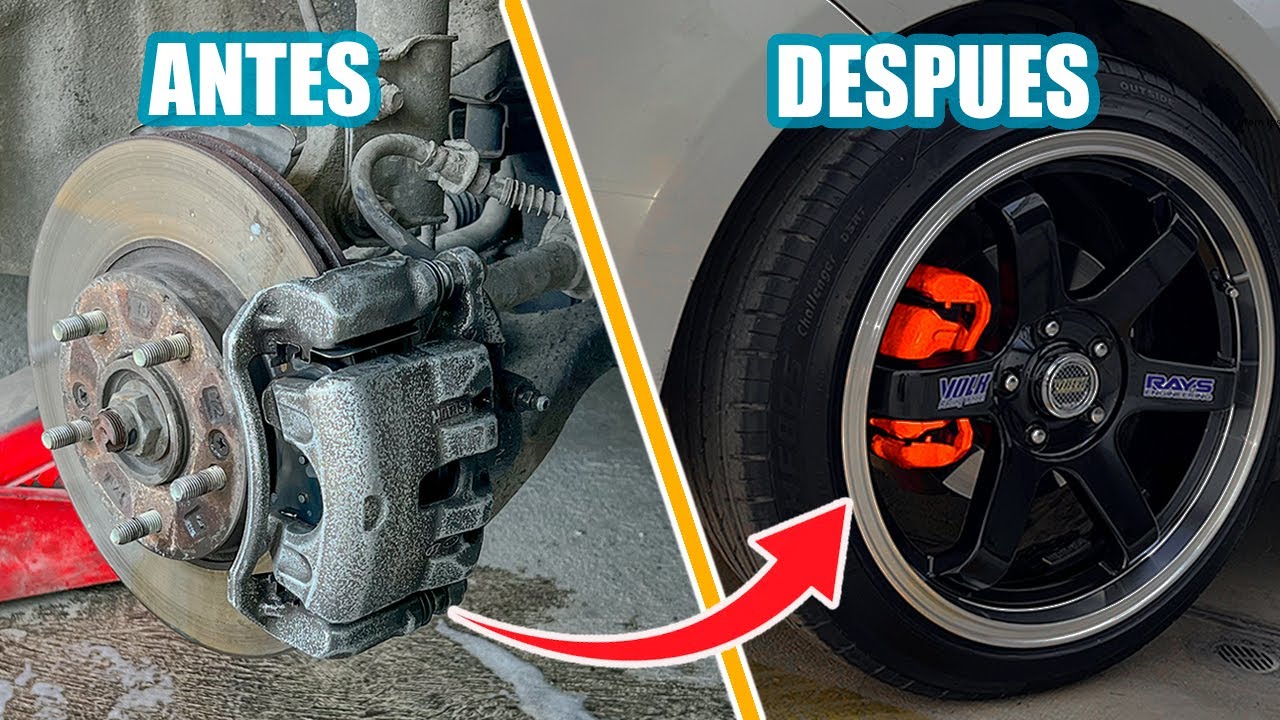 [PASO A PASO] Como PINTAR Y VINILAR LOS FRENOS de tu coche | CALIPERS REFLECTIVOS AL Cerato