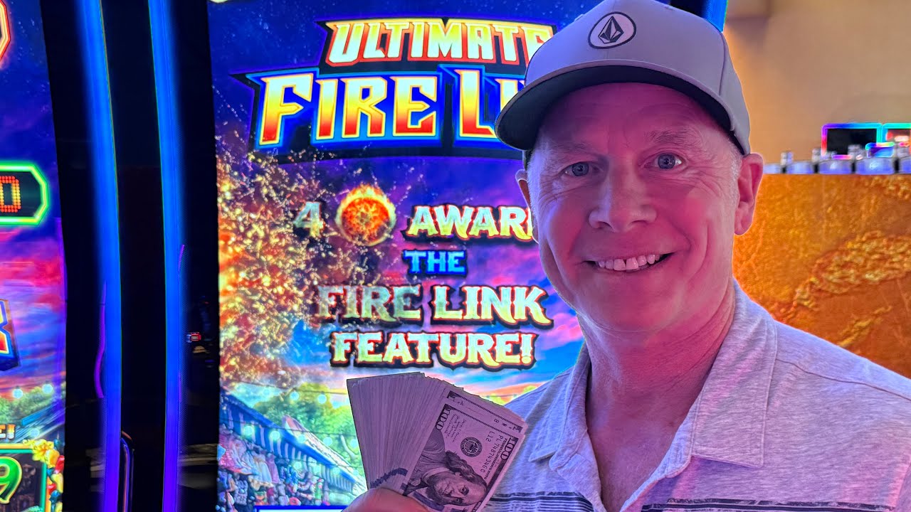Fire Link is Hot 3 Handpays!!! (Olvera Street & Huff N Even More Puff)