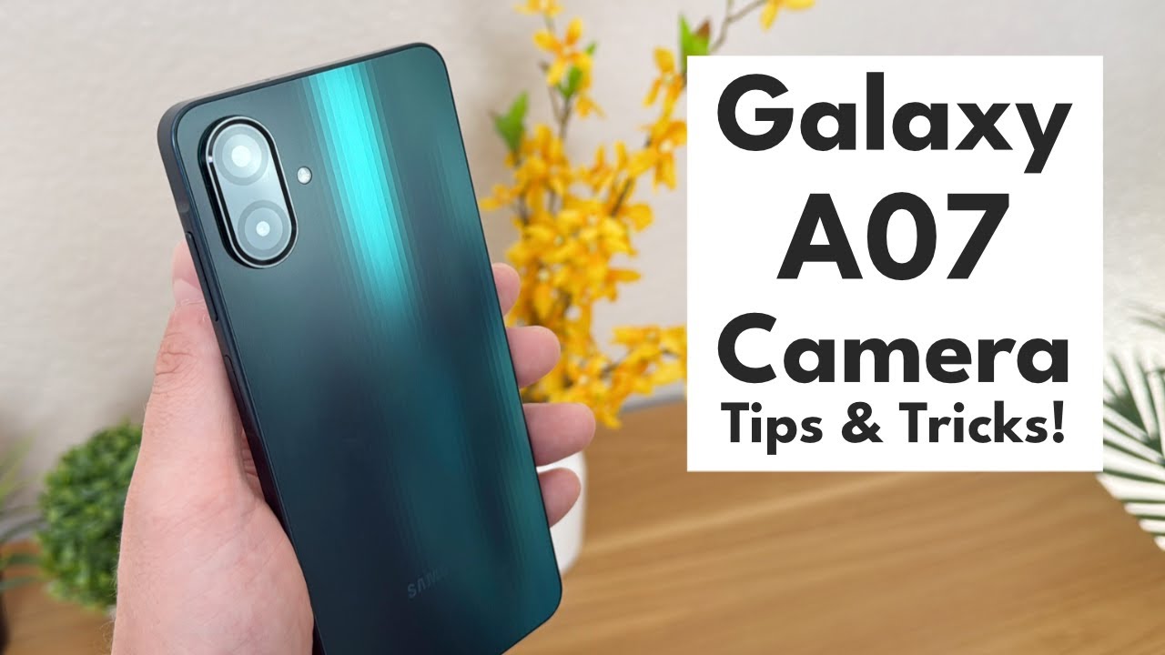 Samsung Galaxy A07 &mdash; советы, хитрости и интересные функции камеры!