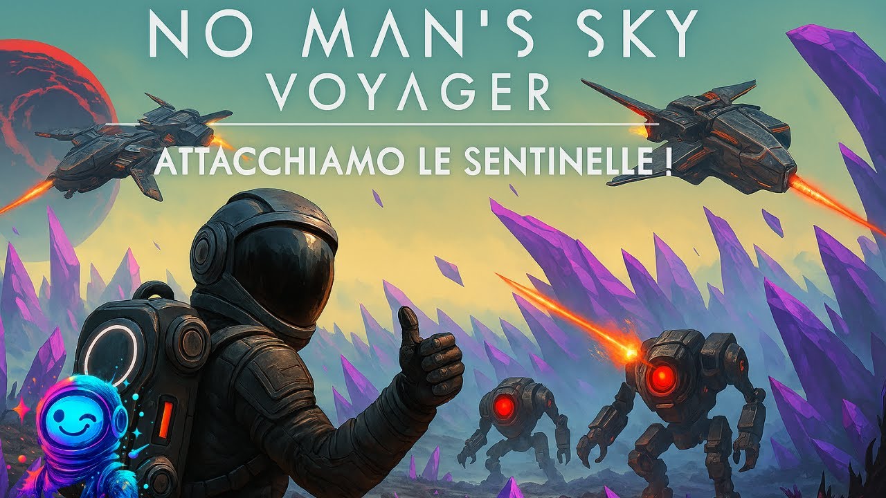 Regina e Sentinelle?! Un Mix PERFETTO 😆 No Man's Sky Voyagers Gameplay Ita 