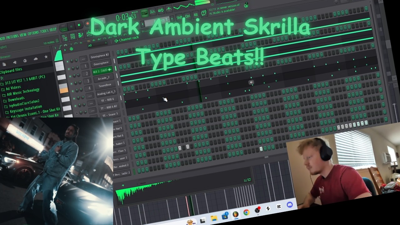 How To Make Dark Ambient Skrilla type Beats From Scratch!! (FULL COOKUP)