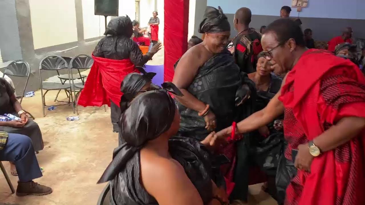 FORTY-DAY OBSERVANCE (ADADUANAAN) FOR OBAAHEMAA NANA AFRAMOA FRI (1) IN GHANA. PART 3