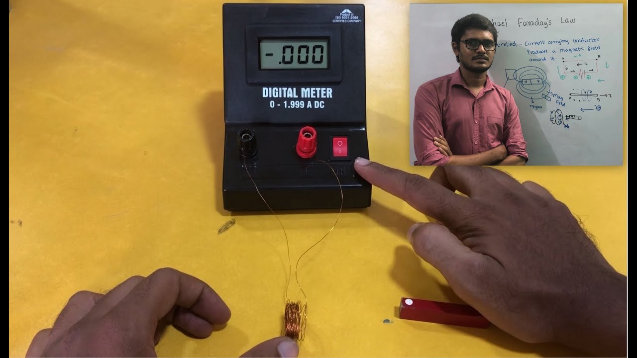 Faraday's law (Experiment) | Class 12th | Physics | Electromagnetic Induction