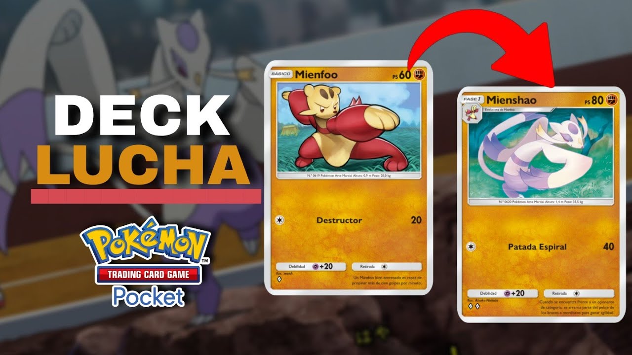 Golpes Mienshao! Seguimos experimentando nuestro Deck en  TCG Pocket 