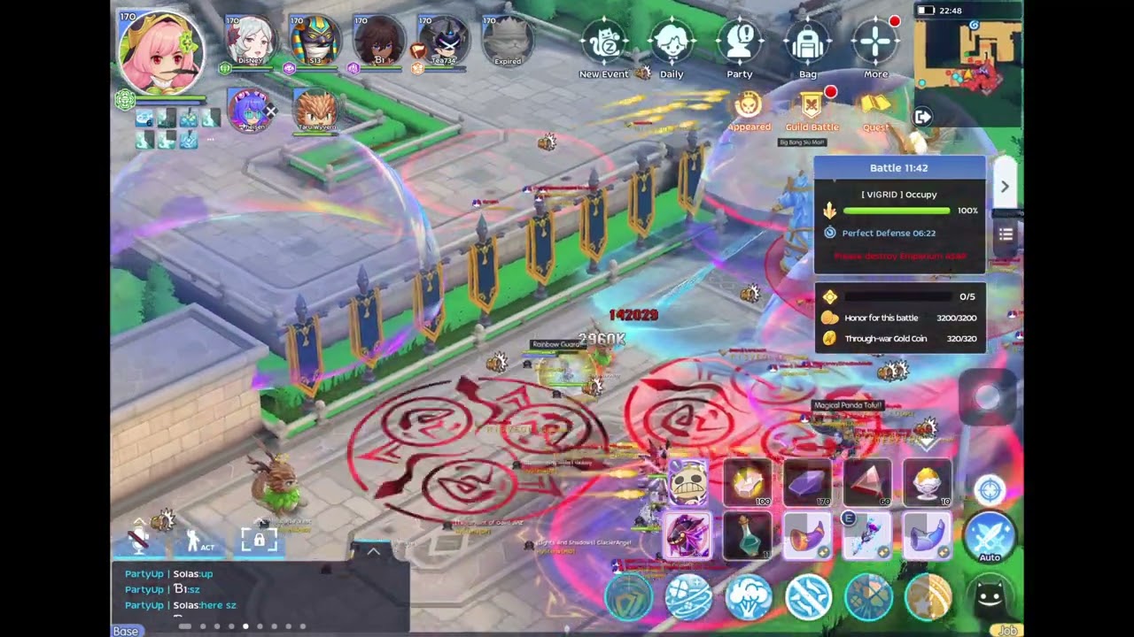 ROM Eternal Love WOE with Hysteria guild - Jan. 29 2026