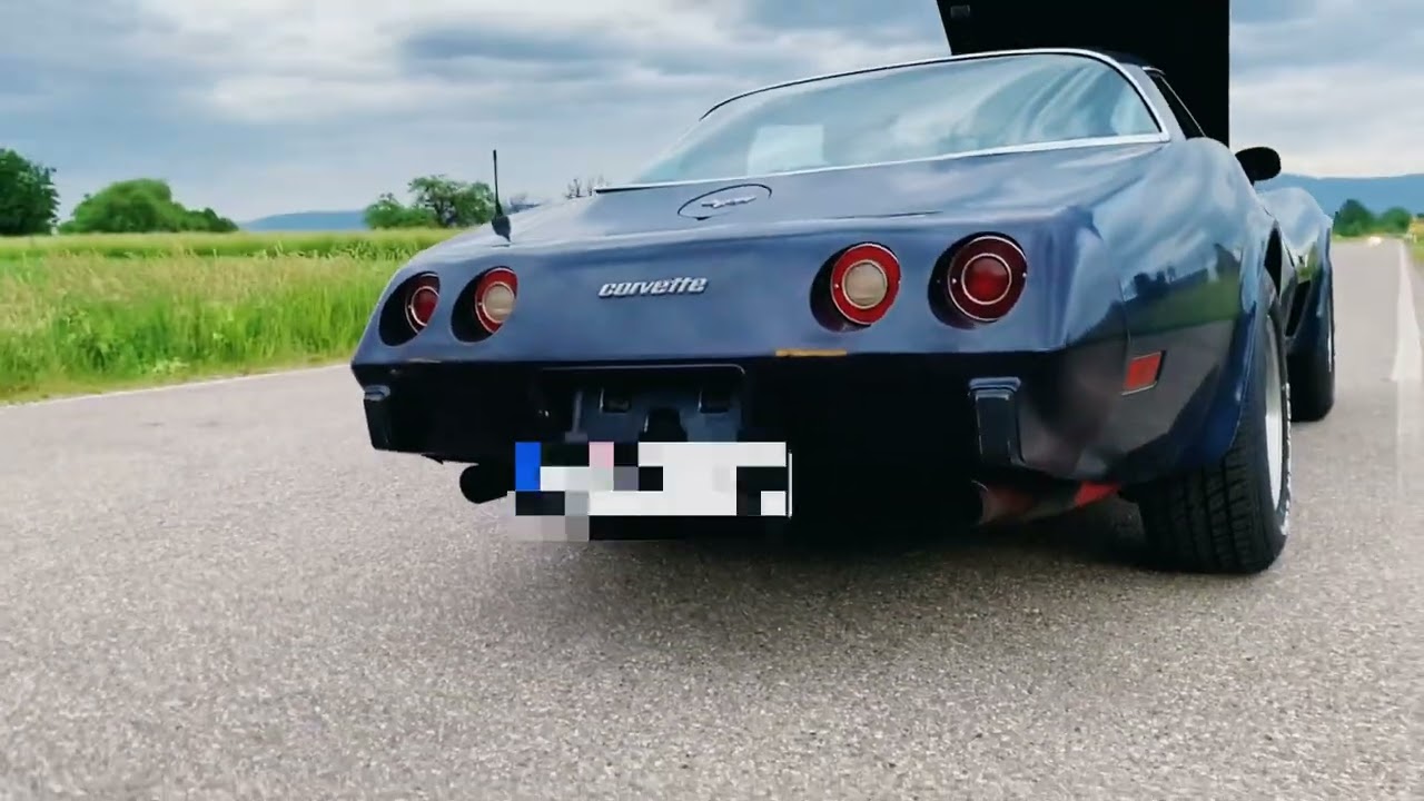 79' Corvette C3 Pure V8 Sound