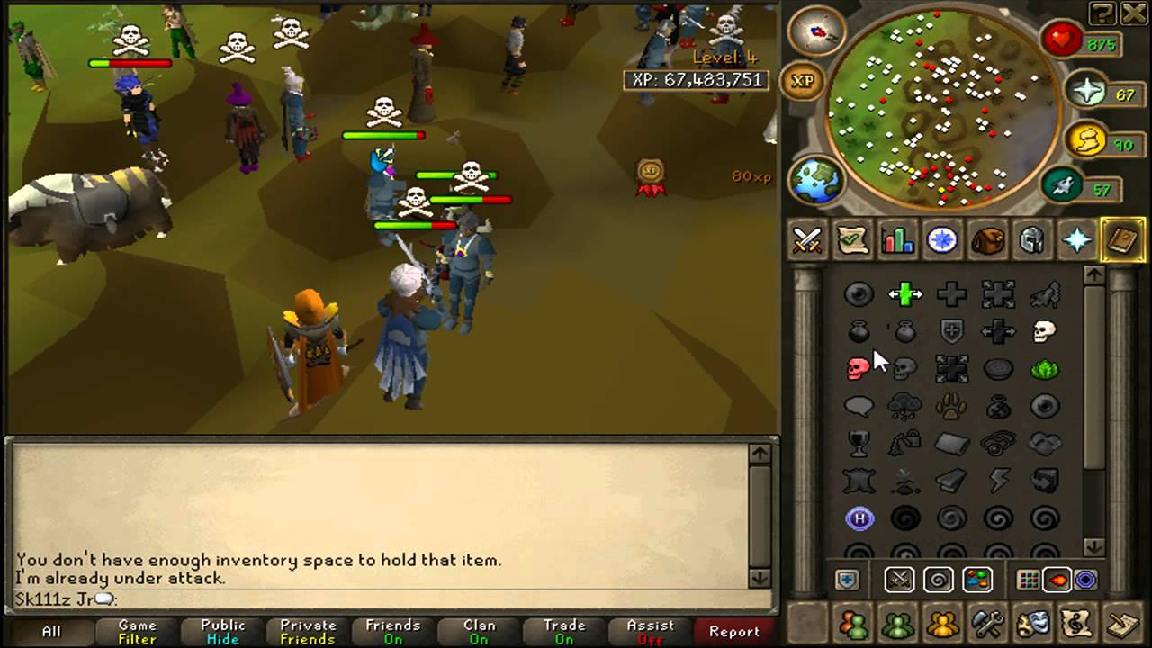 Runescape | Sk111z Jr - Pk Commentary #6 Turmoil Zerker Pking With Chaotic Rapier...It Blows :(