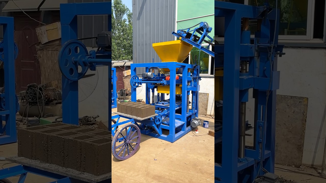 qt4-26 full automatic industrial solid bricks making machine for concrete pavers