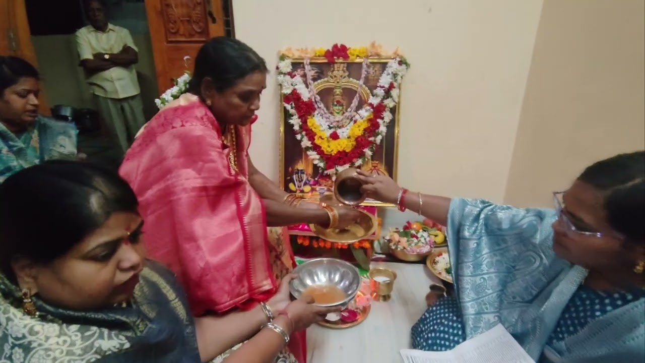  5 ఫిబ్రవరి 2026 గురువారం రోజున   మాచుకారి పద్మ సదశివ్ దంపతుల గృహంలో అమ్మవారి జీవిత చరిత్ర పారాయణం 