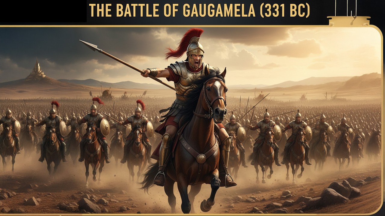 The Battle of Gaugamela (331 BC) - Alexander the Great vs the Empire