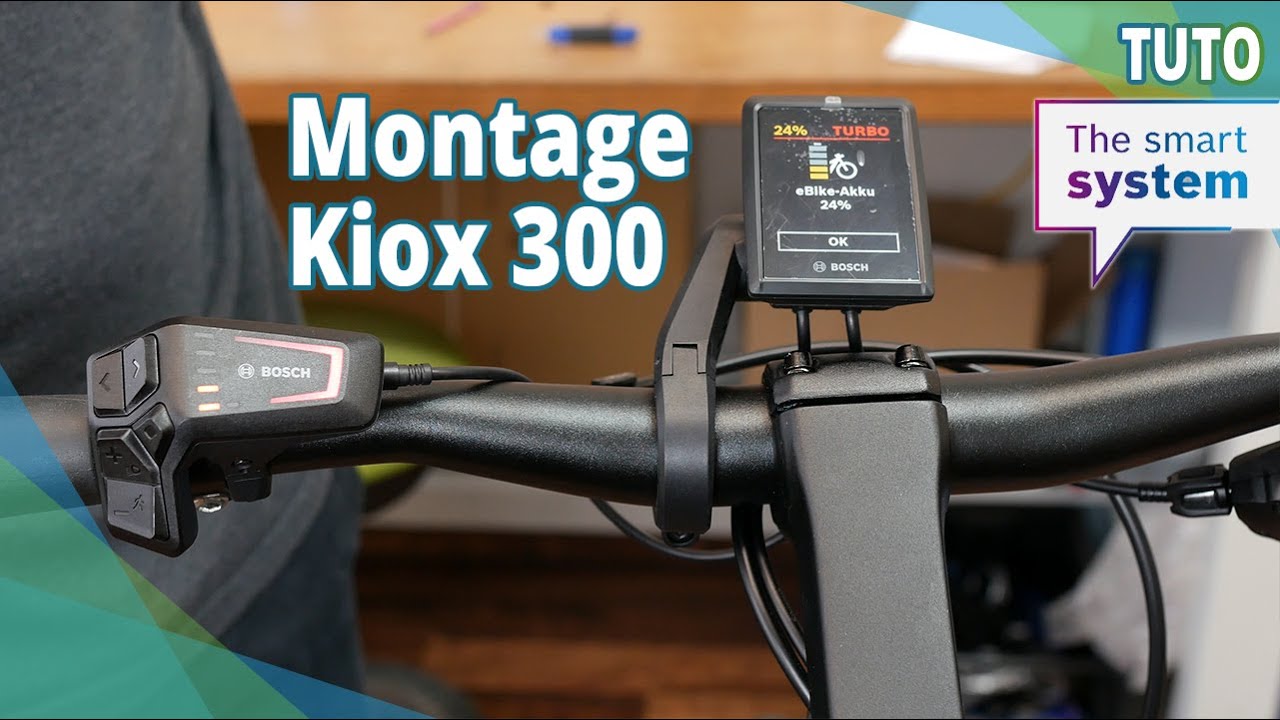 Montage de l'écran Bosch Kiox 300 | EBIKE24 fr