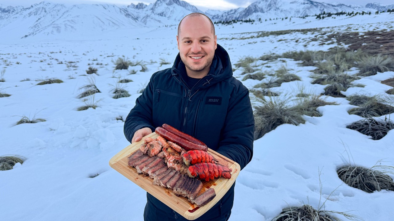 Carnivore Feast in Freezing Temps  Off Road Cookout