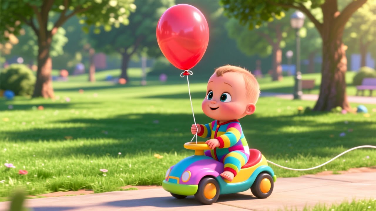 The Balloon Adventure 🎈✨ | Fun Kids Story & Learning Video | Preschool Imagination & Play