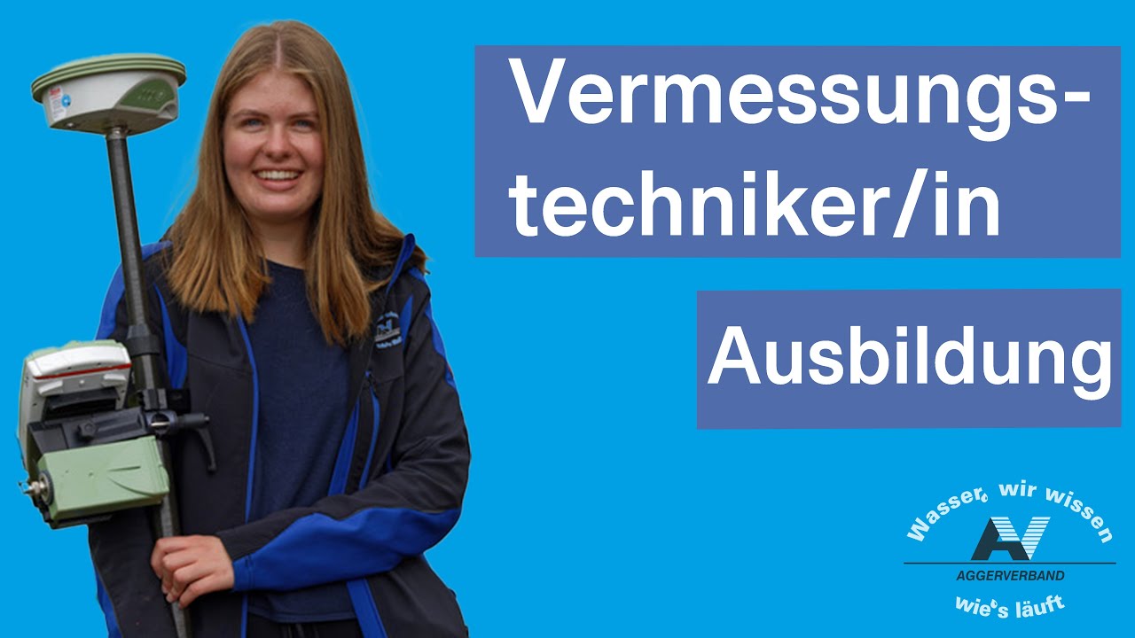 Ausbildung zum/zur Vermessungstechniker/in (m/w/d) beim Aggerverband